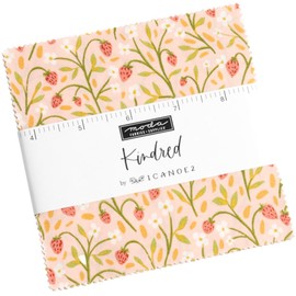 Moda Kindred Charm Pack 5" Squares Fabric by 1Canoe2 Quilting Sewing Craft