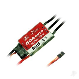 ZTW Spider 50A OPTO 12V Brushless RC Drone ESC (2-6 Cell LiPo)