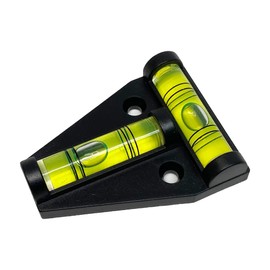 RV T-Type Bubble Level Multipurpose Cross Check Bubble Leveler for RVs, Camping, Tripods, Camera, Furnitures