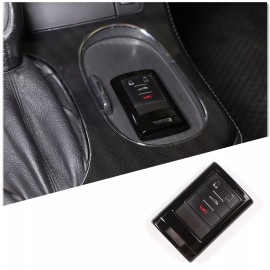 unbrand Gloss Black Remote Key Fob Case Holder Cover For Corvette C7 C6 US