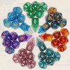 Polyhedral Dice, Coyeekn 7 x 7 Sets (49 Pieces) Polyhedral