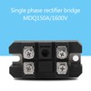 Black Single Phase Diode Bridge Rectifier 150A Amp High Power