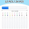 Morcheiong 24 Pcs White Plastic Egg Shakers Musical Instruments, Easter