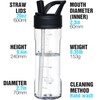 OLDLEY 20 kids Water Bottle with Straw,Tritan BPA-Free,Leak-Proof Design for