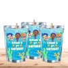Bubble Guppies Juice Pouches - Printed Adhesive Labels or Assembled