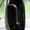 Black 23.5cm Tall Ceramic Face Flower Vase