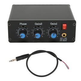 QRM Eliminator Box 3P X Phase 1.8‑30 MHz HF Bands PTT Control Aluminum Alloy Adjustable Signal Canceller with Dial Knob