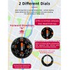 KanPas Dashboard Compass Ball with Double Dials for Cars Boats