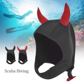 plplaaoo Neoprene Wetsuit Hood, Neoprene Diving Freediving Animal Cartoon Hat Helmet Hood Equipment for Kayaking Snorkeling Swimming Sailing Canoeing Water Sports Warm Soft (R