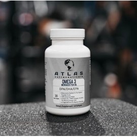 Atlantic Caught Menhaden Fish OilLab TestedOmega 32400mg, Burpless, Made in The USA, DPADHAEP                                                         