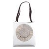 Boho Macramé Spiral Art Design Tote Bag