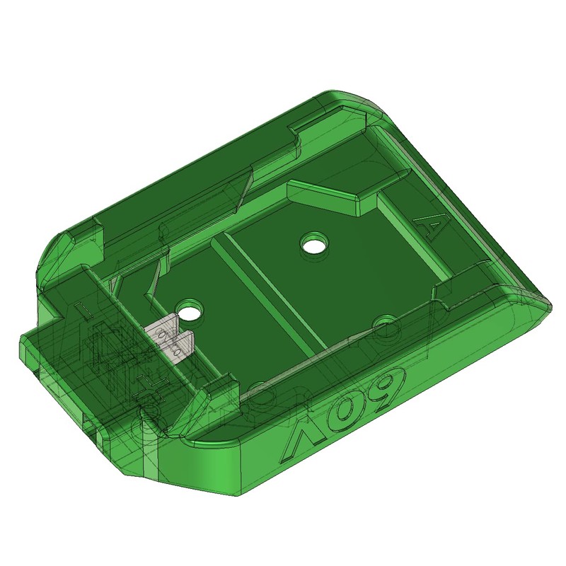 Terrafirma Technology Adapter compatible with dewalt Flexvolt 60V max batteries