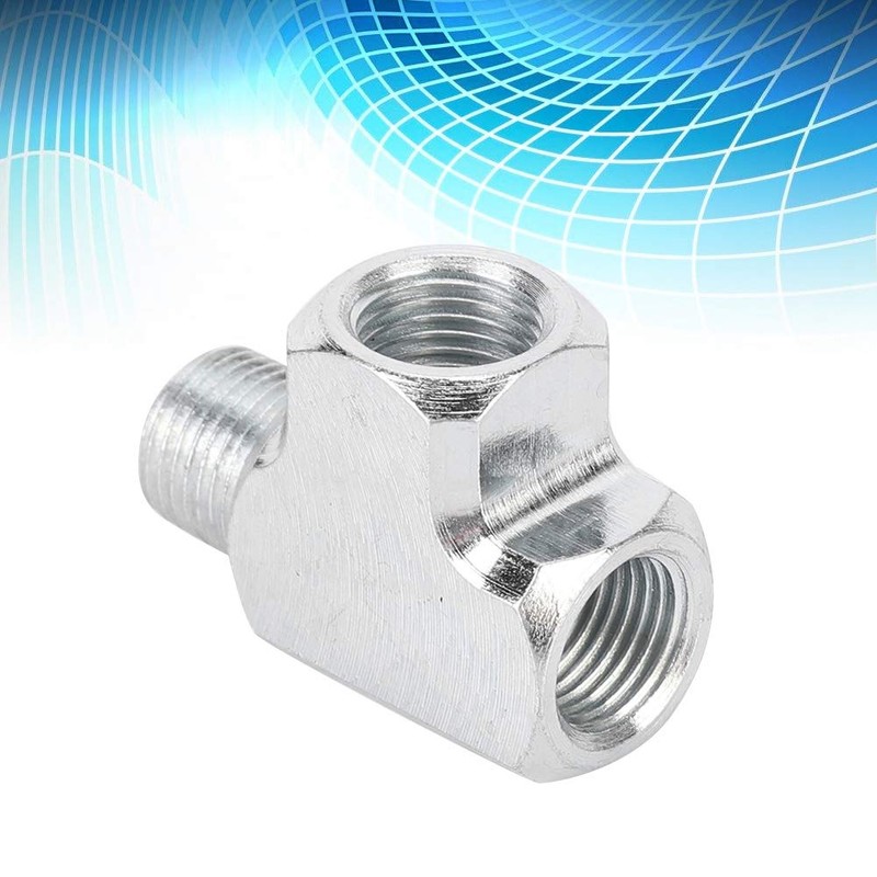 T-pipe fitting, 1/8 T-3 way T-pipe fitting, oil water sensor