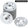 QWORK Foam Board Fasteners Washers, 300 PCS 1-1/8" Steel Washers