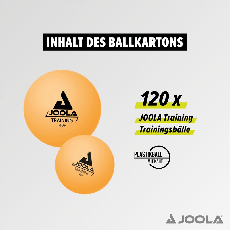 Joola Training 120 Table Tennis Balls - Orange