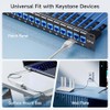 Cable Matters Paquete de 10 conectores Keystone RJ45 Cat6 con