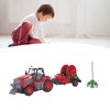 RC Farm Tractor Toy Educational Rechargeable Remote Control Farm Truck