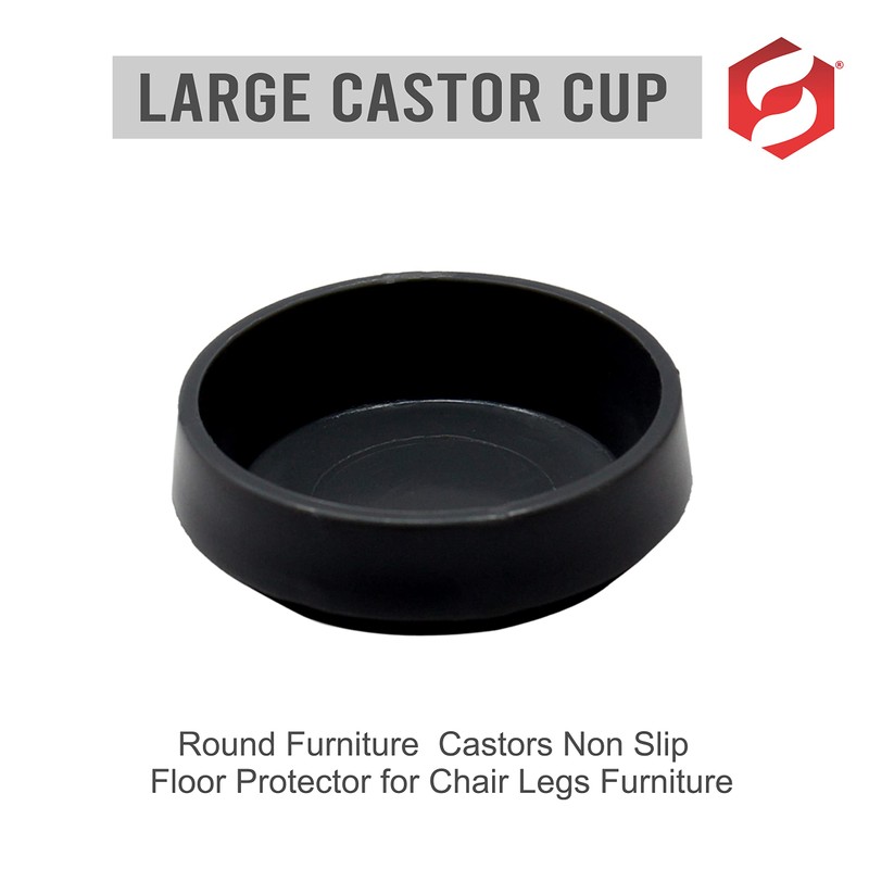 SUL Castor Caster Cup With Felt Pad Non Slip Floor