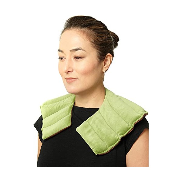 DreamTime Hot or Cold Neck Wrap, Microwaveable Heating Pad for
