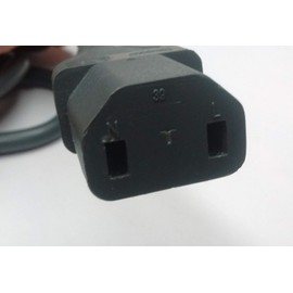 AC Power Cord for Yamaha Aventage Natural Sound AV Receiver Model No. RX-A810, RX-A820 2-Prong Power Supply Lead Mains Replacement Cable