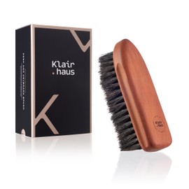 Klairhaus - Keyboard Cleaner & Desk Brush - Multi-Use Designer Brush & Screen Cleaner for Computers, Laptops - Dust and Dirt Remover - Perfect for Apple MacBook, Gaming Desk Accessories (Horse Hair)