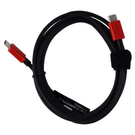 Universal Verizon 30W Fast Charge USB-C Wall Adapter with 6-Foot USB-C Cable - Black/Red