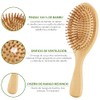 7 PCS Peine de Madera Bambu,Cepillo Bambu Cabello,Peine para Masaje