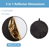 BOLLUMA 32"x32" Photography Light Reflector 5-in-1 Collapsible Multi Disc Lighting