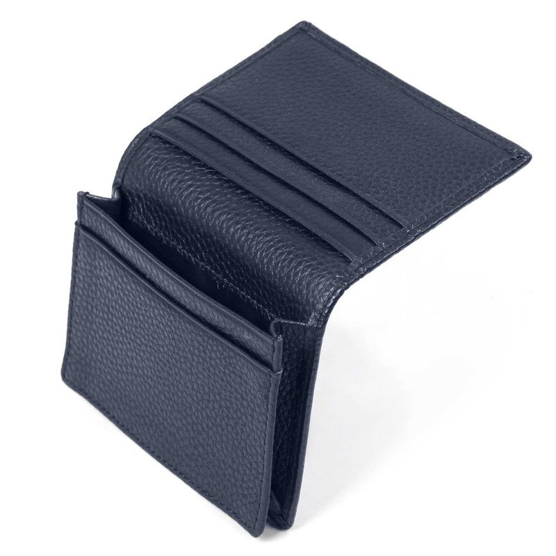 Xsimant Business Card Holder, 2nd Edition, Genuine Leather, Large Capacity,