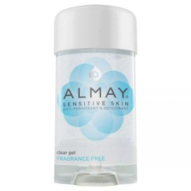 Almay Hypoallergenic Clear Gel Fragrance Free Deodorant 2.25 oz