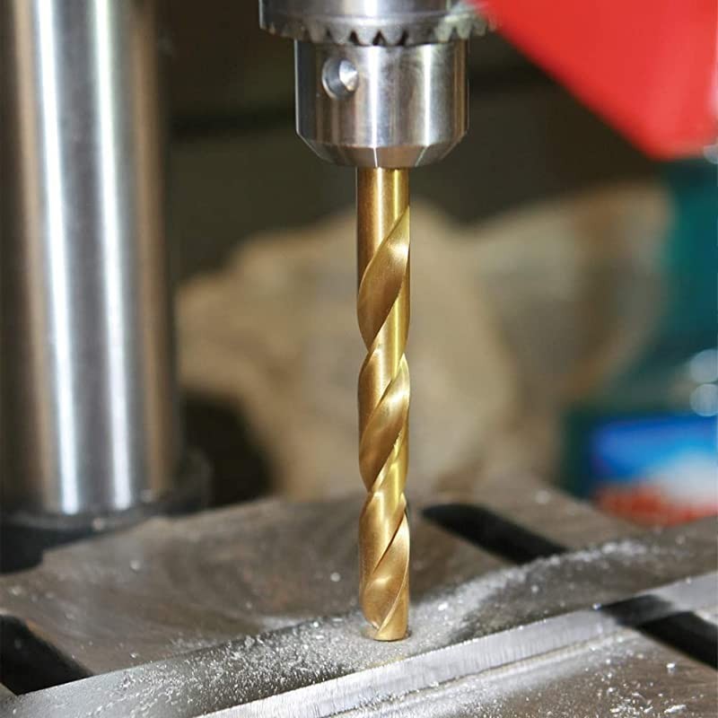 13 PCS Quick Change HSS Titanium Drill Bits Hex Shank