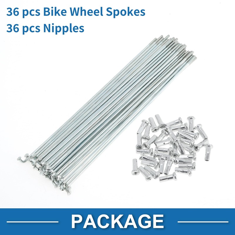 A ABSOPRO 36 Set 14G Bicycle Spokes 154mm Bike Wheel
