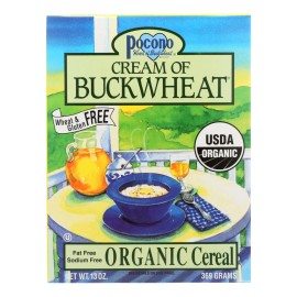 UD_Pocono Organic Cream of Buckwheat Breakfast Cereal Case of 6-13 Oz