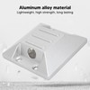Road Monitoring Prism 25.4mm Diameter 8.92mm Offset Aluminum Alloy Ground