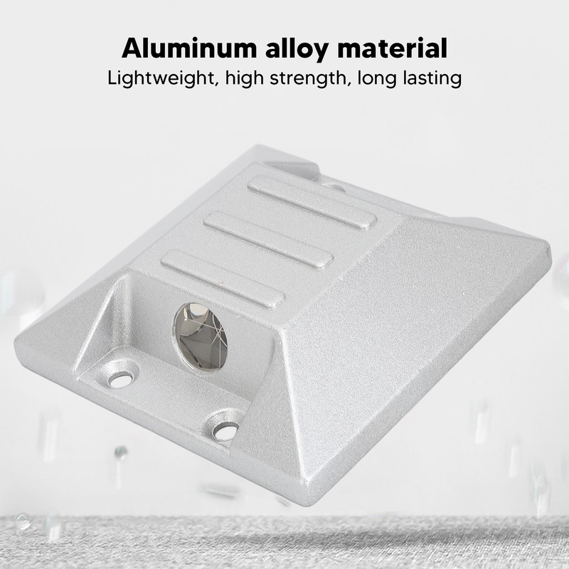 Road Monitoring Prism 25.4mm Diameter 8.92mm Offset Aluminum Alloy Ground