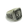 Sterling silver men ring Lion solid 925 R001704 Empress