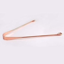 Copper Tongue Cleaner, Flexible Handle, Tongue Cleaner for Adults & Juniors Cover, Container, Care, Mouth Cleaner, Tongue Cleaner