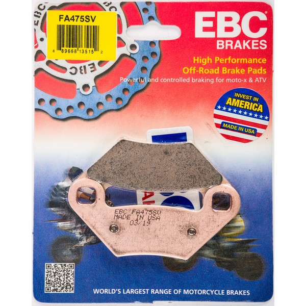 EBC FA475SV SV Series Severe Duty Disc Brake Pads