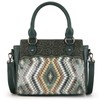 Montana West Sequined Aztec Mini Tote Bag Floral Tooled Womens