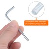 HARFINGTON 5pcs Hex Key Wrench 3mm L-Shape Hexagon Metric Wrenches