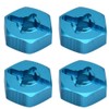 Wheel Hex Adapter, 4 Pcs Metal 7mm to 12mm Wheel