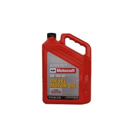 Ford Genuine XO-15W40-5QSD SAE 15W-40 Super Duty Diesel Motor Oil - 5 Quart Jug