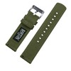 BARTON WATCH BANDS Quick Release Canvas Watch Band Straps, Army