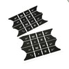 AtticZone Interior Button Repair Sticker Kit Decals Steering Wheel, AC