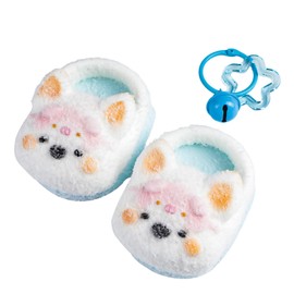 Taba Squishy Dog Slipper – Cute Sticky Fidget Squishy – Soft Animal Toy for Stress Relief and Play