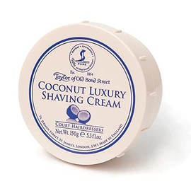 Taylor of Old Bond Street 1016 Crema de Afeitar de Coco en Bote, 150 gr