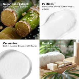 DRMTLGY DRMTLGY Microdermabrasion Facial Scrub and Face Mask. Non-Abrasive Face Exfoliator Improves Acne Scars, Blackheads, Pore Size, and Skin Texture. 2 oz