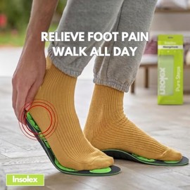 Plantillas de acupresión originales InsoleX® para hombres y mujeres, plantillas magnéticas de masaje con terapia de acupuntura, absorción de impactos,