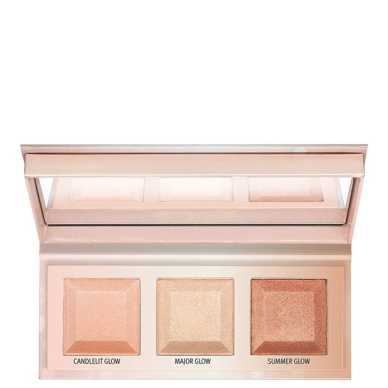 Essence Choose Your Glow Highlighter Palette, Multi-Colour, Vegan, Microplastic Particles