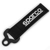 Sparco S099070NR Set 1 Leather Keyring Black